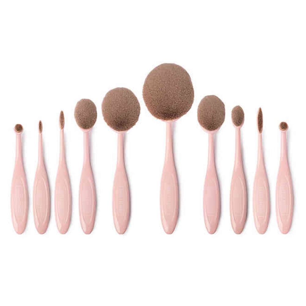 Sold✔️Vanity Planet Blend Party Oval Brushes Set